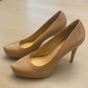 GIANNI BINI Tan heels 6.5